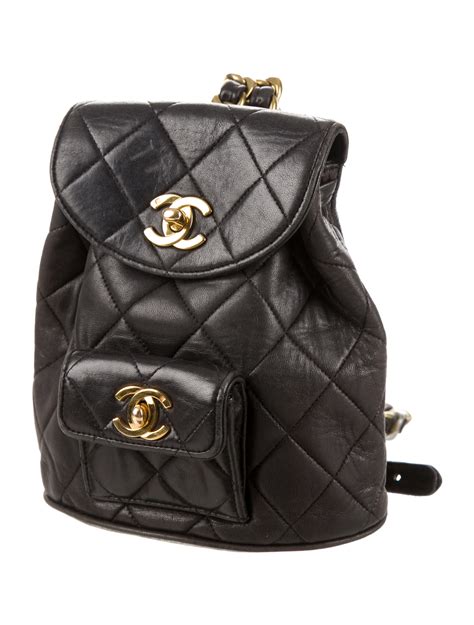 chanel small backpack